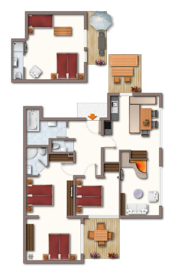 Landhaus Dorfbaeck Штумм Экстерьер фото